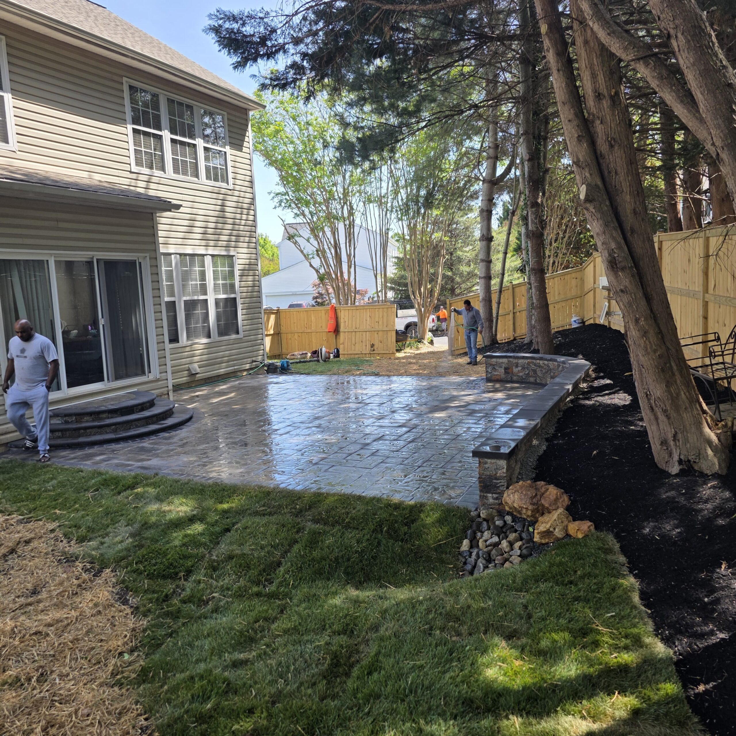 Paver Patio & Landscaping in Woodbridge, VA
